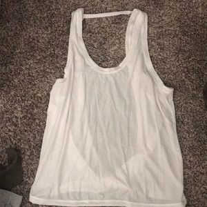 Lululemon White Tank